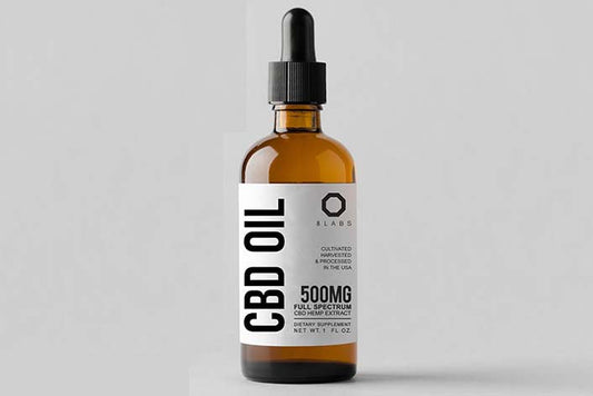 8Labs CBD Full Spectrum Organic CBD Oil 500MG (Subscription 20% Off) | 8LABS CBD