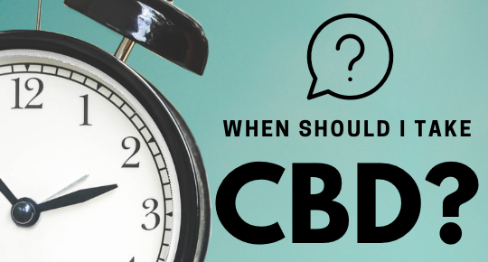 When Should You Take CBD?