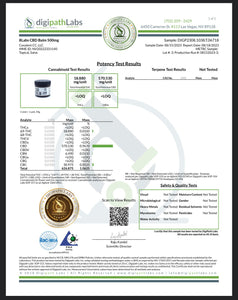 8Labs CBD Full Spectrum Organic CBD Balm 500MG | 8LABS CBD