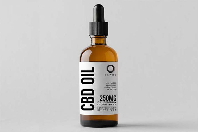 8Labs CBD Full Spectrum Organic CBD Oil 250MG